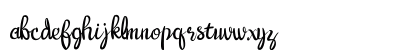 Warangga Regular Lowercase Preview