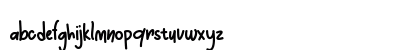 Snowfun Regular Lowercase Preview