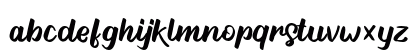 Athain Regular Lowercase Preview