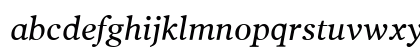 PoynterText Regular Lowercase Preview