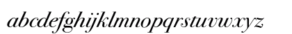 Bodoni72OSC Italic Preview