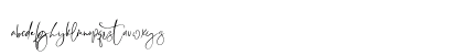 RastyKing Regular Lowercase Preview