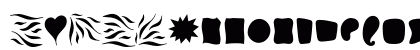 Fontesque Ornaments Black Lowercase Preview