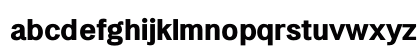 LT Amber Bold Lowercase Preview