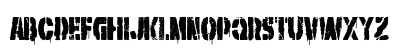 War Machine Stencil Regular Preview