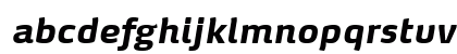 MaxDemiSerifTF-BoldItalic Regular Lowercase Preview