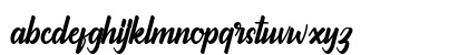 Claymale Personal Use Only Regular Lowercase Preview