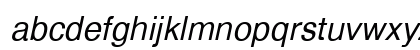 Helsinki Oblique Lowercase Preview