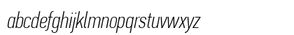 PF Din Text Comp Pro Thin Italic Preview