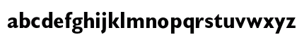 Gill Sans Bold Condensed Lowercase Preview