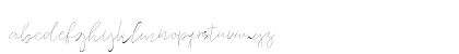 Warm Memories Light Regular Lowercase Preview