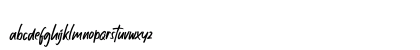 Brotherhood Regular Lowercase Preview