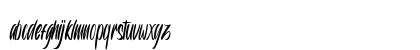 Rouweth Regular Lowercase Preview