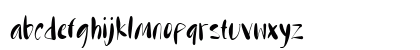Fast Ink - Demo Regular Lowercase Preview