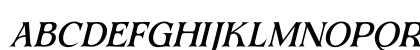BEQINER Italic Lowercase Preview