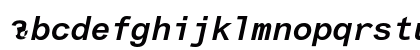 Arial Monospaced MT Bold Italic Preview