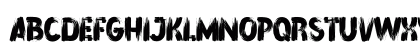Painter Dude Regular Lowercase Preview
