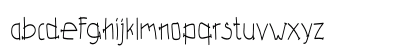 Melodi Regular Lowercase Preview