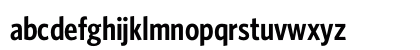 WhitneyCondensed Semibold Lowercase Preview