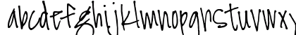 FG Nina Regular Lowercase Preview