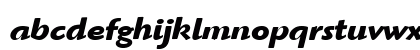 Highlander ITC Bold Italic Lowercase Preview
