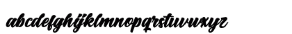 Big Blue Bold Lowercase Preview