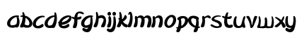 Miyomura Regular Lowercase Preview