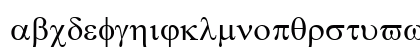 PHSymbol Regular Lowercase Preview