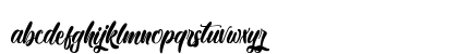 Black Party Regular Lowercase Preview