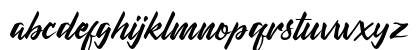 DeHangster Free Demo Regular Lowercase Preview