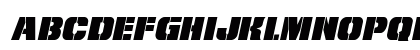 From BOND With Love Expanded Italic Expanded Italic Lowercase Preview