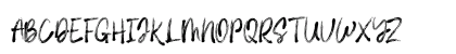 Royal Brush Regular Lowercase Preview