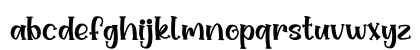 Wina Elicia Regular Lowercase Preview
