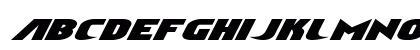 Ninja Garden Expanded Italic Expanded Italic Preview