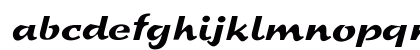 PamelaBecker Regular Lowercase Preview