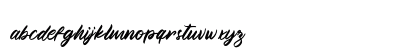 Manthesy Regular Lowercase Preview
