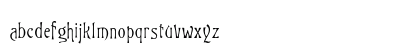 Glorietta Regular Lowercase Preview