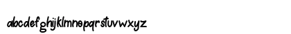 Meow Meong Regular Lowercase Preview