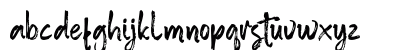 Anther Brush Regular Lowercase Preview