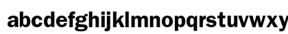 BloknotC Bold Lowercase Preview