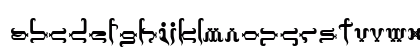 Da Vinci Regular Lowercase Preview