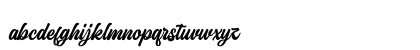 Madang Lovers Regular Lowercase Preview