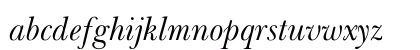 YUBaskervilI Regular Lowercase Preview