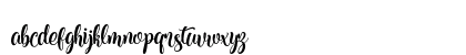 Kite Script Regular Lowercase Preview