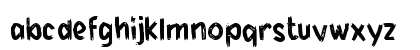 f Foyard Regular Lowercase Preview