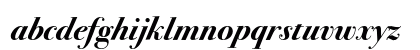 Bodoni72OSC Bold Italic Preview