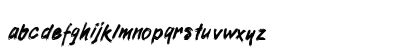 Boomboyah Regular Lowercase Preview