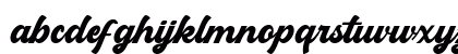 Boldmatte Personal Use Only Regular Lowercase Preview