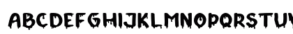 Zumanie Bold Lowercase Preview