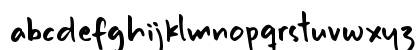 Magic Stick Regular Lowercase Preview